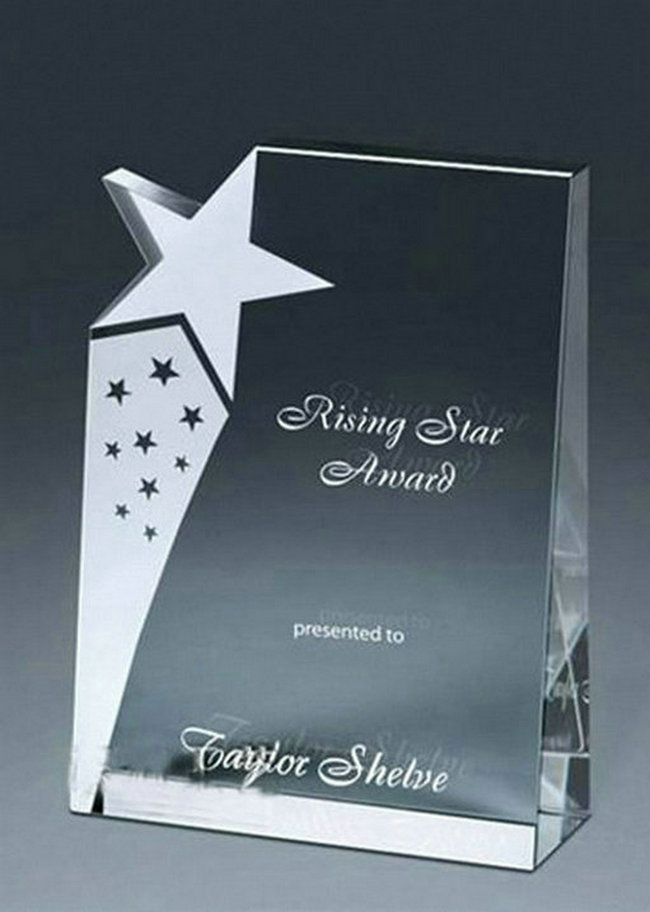 水晶獎牌